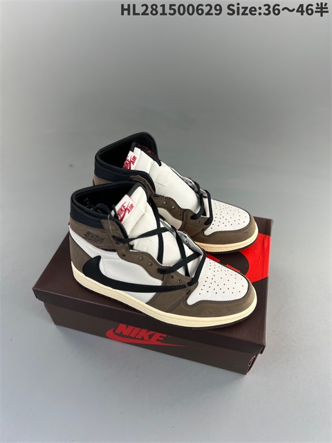 women air jordan 1 shoes H 2023-10-26-472